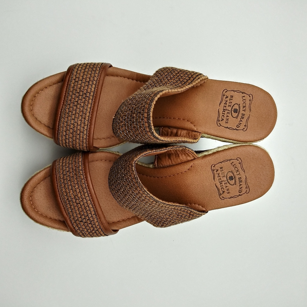 Lucky Brand Candy Platform Wedge 9.5 View 5